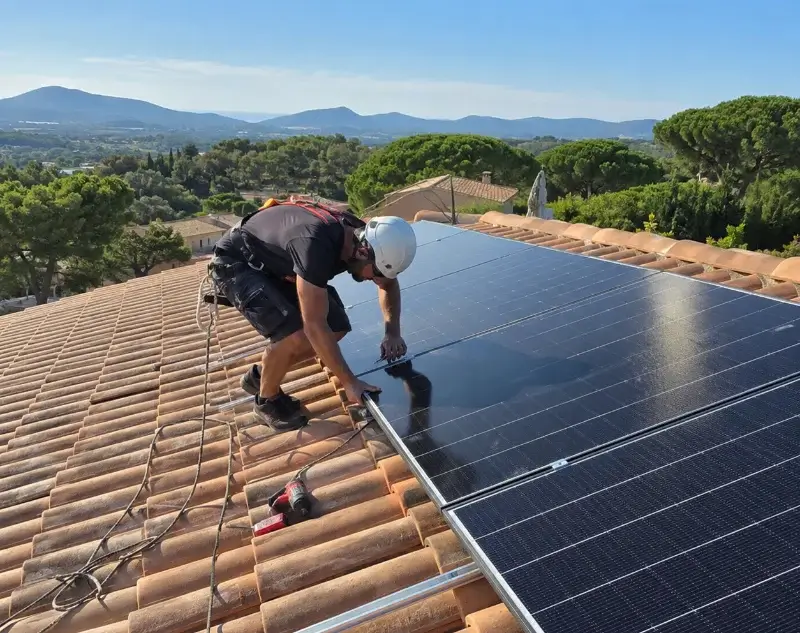 Installateur panneaux solaires Chambon — pose photovoltaïque sur toiture